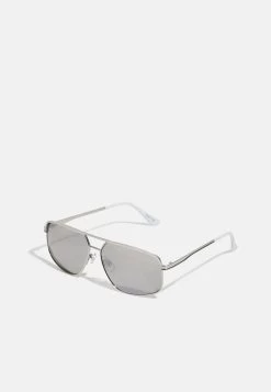 Pier One UNISEX - Sonnenbrille - Silver-coloured, Black
