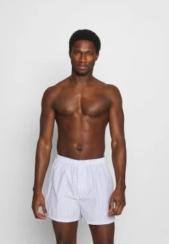 Pier One 5 PACK - Boxershorts - Light Blue/white -Pier One 139342f1516744e4937742c5f01eeccb