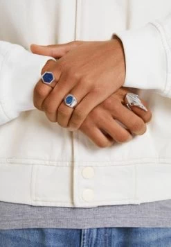 Pier One 3 PACK - Ring - Black/green/orange -Pier One 18588135655a4960a40748b8a4c9614f