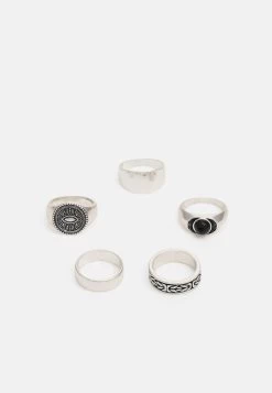 Pier One 5 PACK - Ring - Silver-coloured -Pier One 1dfd919f453a444ebcedd80b734d413a 1