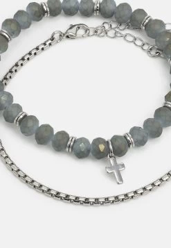 Pier One 2 PACK - Armband - Silver-coloured -Pier One 2760b860f16a4919b3aca43a3332a0a6