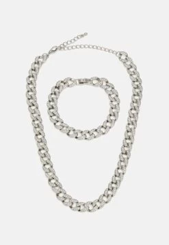 Pier One 2PACK SET - Halskette - Silver-coloured 10 Pier One 2PACK SET - Halskette - Silver-coloured -Pier One 296a5f5eb3774a348421b2255ea9ade4