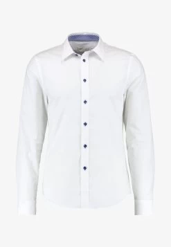 Pier One Hemd - White/blue -Pier One 2b9d03cd92884ad19608d60ca1b3ea75