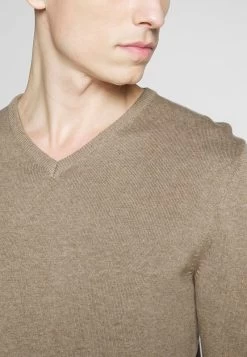 Pier One Strickpullover - Mottled Beige -Pier One 2c19a01ca9434245b2aa0d5a63a52085