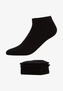 Pier One 7 PACK - Socken - White/black -Pier One 3744875b1323434ca6043dcb8731353b