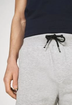 Pier One 2 PACK - Shorts - Mottled Light Grey/dark Blue -Pier One 4492c0dabf24436a989a44a463fac6c0