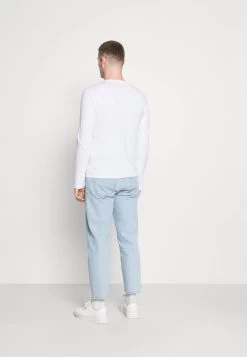 Pier One 5 PACK - Langarmshirt - White/dark Blu/grey -Pier One 501e285d599547fa8b3d97a7168757c4