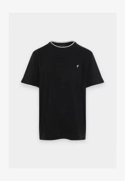 Pier One PIQUE EMBRO DETAIL - T-Shirt Basic - Dark Blue -Pier One 7e71ffc743c24636b8516f5dbb4a5e75