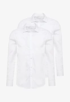 Pier One 2 PACK - Businesshemd - White 10 Pier One 2 PACK - Businesshemd - White -Pier One 80b0853fe93b4ce78b05673341572c11