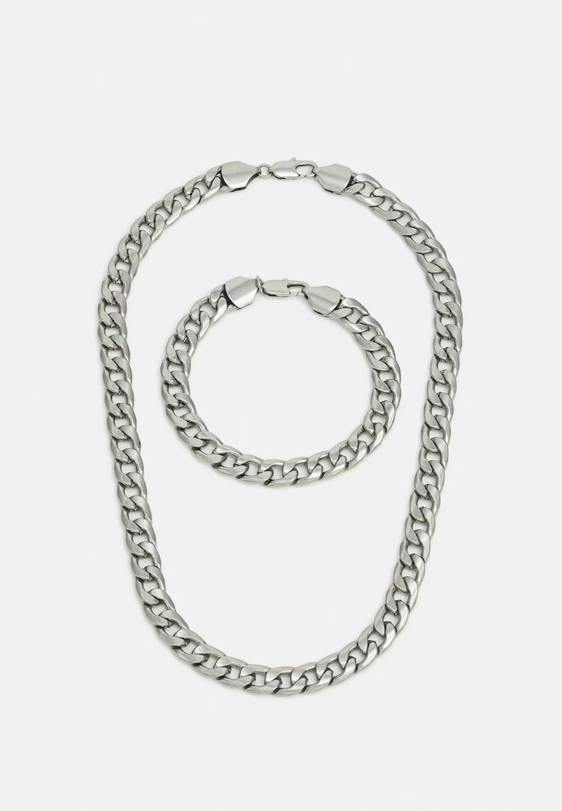 Pier One 2PACK SET - Halskette - Silver-coloured 1 Pier One 2PACK SET - Halskette - Silver-coloured