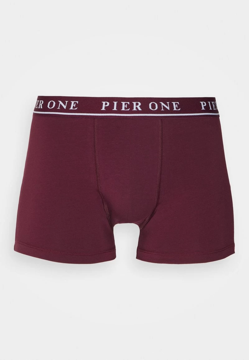 Pier One 5 PACK - Panties - Bordeaux/mottled Grey 2 Pier One 5 PACK - Panties - Bordeaux/mottled Grey – Bild 2
