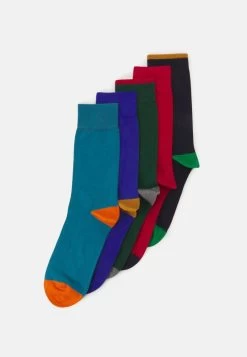 Pier One 5 PACK - Socken - Green/red -Pier One 9849af843a974e91bcb06bc9220dc714 1