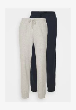 Pier One 2 PACK - Nachtwäsche Hose - Dark Blue/mottled Light Grey 10 Pier One 2 PACK - Nachtwäsche Hose - Dark Blue/mottled Light Grey -Pier One a09bfd20bcd84e39aeecebf2df10c7b2