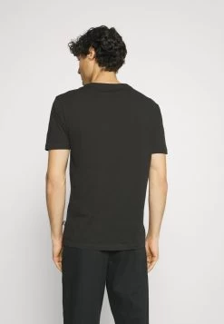 Pier One 5 PACK - T-Shirt Basic - White/black/dark Blue -Pier One a0c7b6453ce14bcdb30df26ad77873b2