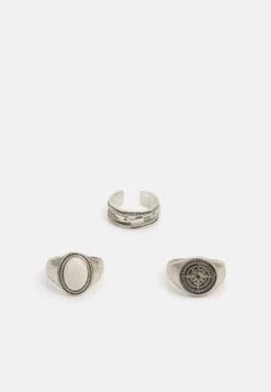 Pier One 5 PACK - Ring - Silver-coloured -Pier One af359e71100c434e9c9716078e03e80c 1