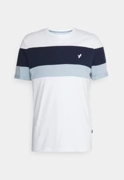 Pier One T-Shirt Print - White/blue -Pier One b0f4da8f05f1438792789d645aeab48b