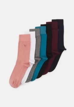 Pier One 3PACK - Socken - Dark Green/orange/bordeaux -Pier One bf4e754190e0449abaee1061f1cf25a7