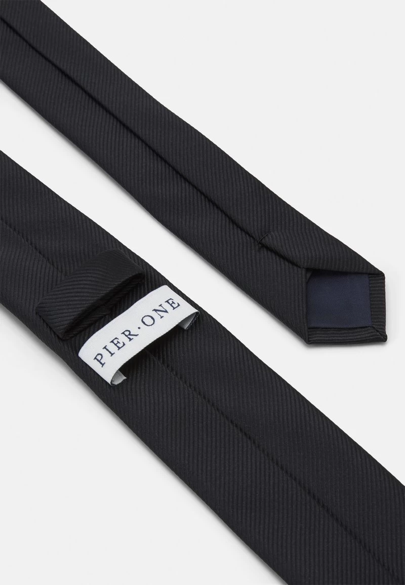 Pier One Krawatte - Black 2 Pier One Krawatte - Black – Bild 2