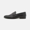 Pier One LEATHER - Slipper - Black