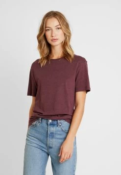 Pier One T-Shirt Basic - Bordeaux Melange -Pier One d234511c84ac41259e22234949318da7