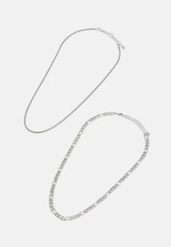 Pier One SET - Halskette - Silver-coloured 11 Pier One SET - Halskette - Silver-coloured -Pier One dc536fad5c54433bbebbb500401f9c06