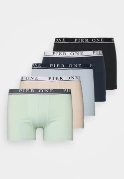 Pier One 5 PACK - Panties - Beige/light Green/black -Pier One e0908b74d58443eca85f261ae7c2aa9f