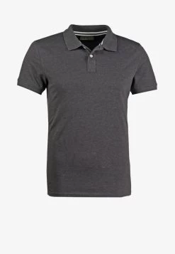 Pier One Poloshirt - Dark Grey Melange -Pier One e696389ad42f4800a8341eceda477bc7