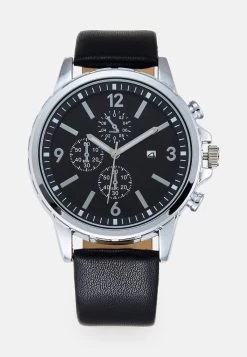 Pier One Uhr - Black/silver-coloured 11 Pier One Uhr - Black/silver-coloured -Pier One e82b9088d16947b1aec20bc8526455b7 1