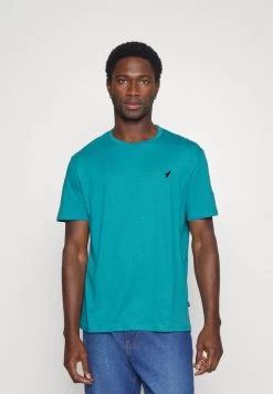 Pier One 5 PACK - T-Shirt Basic - White/blue/stone -Pier One ebd1d163bd364d90959dd05491c0f095