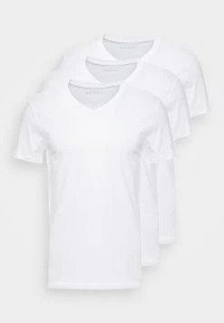 Pier One 3 PACK - T-Shirt Basic - White -Pier One f303a530b2ca4ce1b1fd875519edd597
